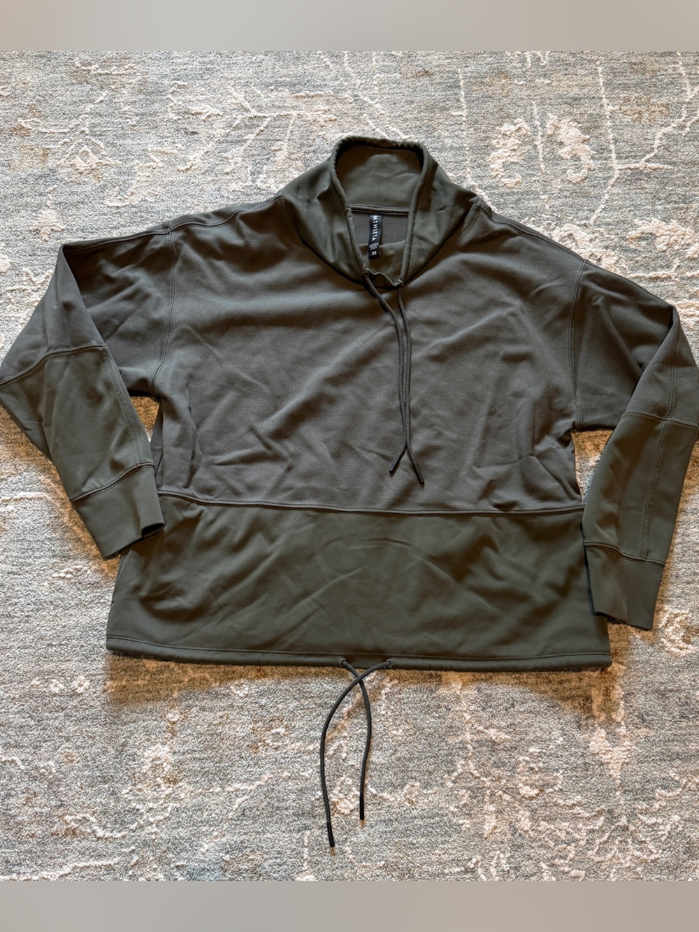 ✨Athleta✨ Drawstring Funnel Neck Pullover - Womens X-Small
